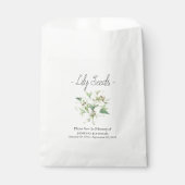 メモリアルリリーシード葬儀 フェイバーバッグ (正面)