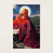 メモリアルロスカイ祈ス・イエスの祈りの言葉同情カード (正面)