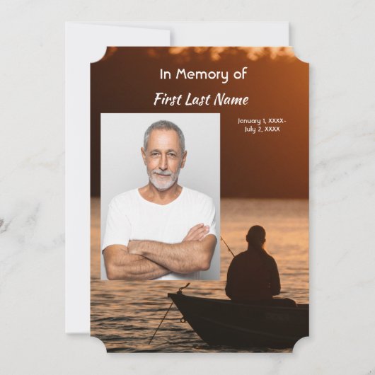 メモリアル写真お祝いの生活,招待状 招待状 (正面)