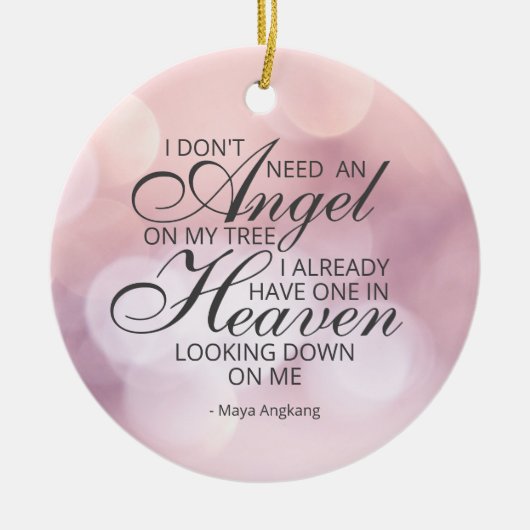 メモリアル写真オーナメント セラミックオーナメント (正面)