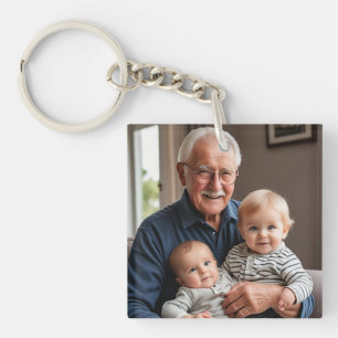 メモリアル写真GRAMPSパーソナライズ キーホルダー