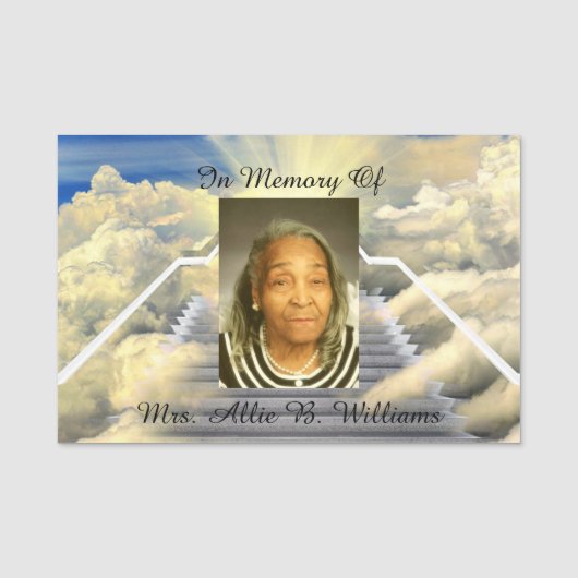 メモリアル名タグ 名札 (正面)