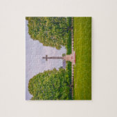 メモリアル墓地ノルマンディーフランス ジグソーパズル (縦)