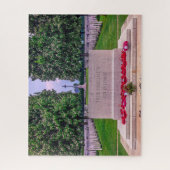 メモリアル墓地ノルマンディーフランス ジグソーパズル (縦)