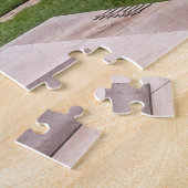 メモリアル墓地ノルマンディーフランス ジグソーパズル (側面)