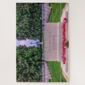 メモリアル墓地ノルマンディーフランス ジグソーパズル (縦)