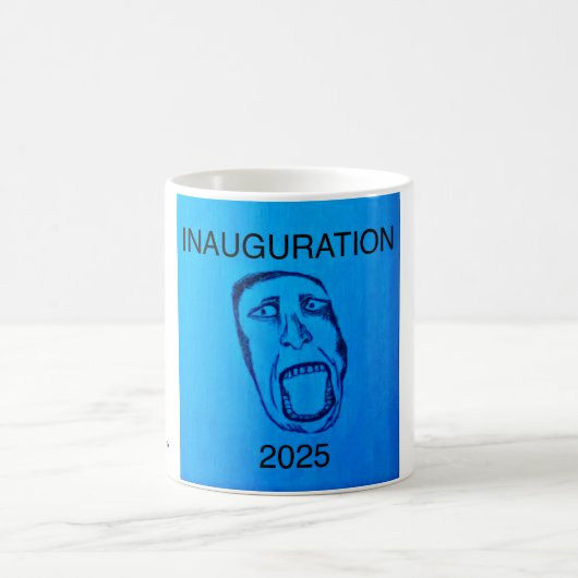 メモリアル就任式2025コーヒーマグ11オズ。 コーヒーマグカップ (中央)