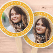 メモリアル常に私の心の写真エレガントハンドファン ハンドファン