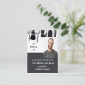 メモリアル形容認弁護士法 名刺 (スタンド正面)