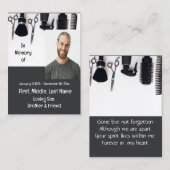 メモリアル形容認弁護士法 名刺 (正面/裏面)