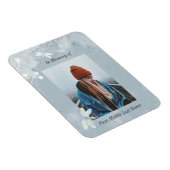 メモリアル形見トンボ白花 マグネット (右側)