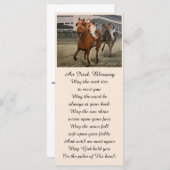 メモリアル悔やみや弔慰お祝いライフカード (正面/裏面)