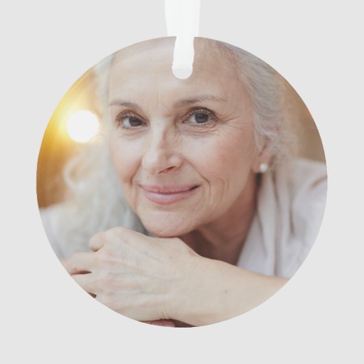 メモリアル悔やみや弔慰記念ことわざフォトアクリル オーナメント (裏面)