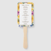 メモリアル愛情ひまわり奉仕順 ハンドファン (裏面)