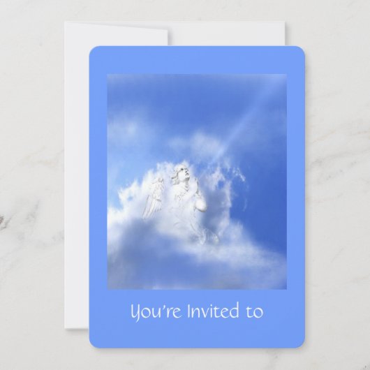 メモリアル招待状エンジェル祈ズ 招待状 (正面)