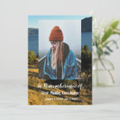 メモリアル招待状オーチャードレイクマウンテンズ 招待状 (スタンド正面)