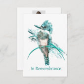 メモリアル招待状カワセバード 招待状 (正面/裏面)