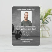 メモリアル招待状ジムフィットネストレーナーウェイト 招待状 (スタンド正面)