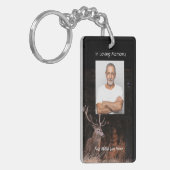 メモリアル招待状スタグディアアウトドアスマン キーホルダー (正面左)