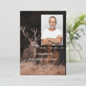 メモリアル招待状スタグディアアウトドアスマン 招待状 (スタンド正面)