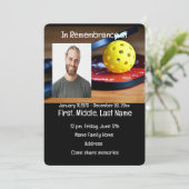 メモリアル招待状ピックルボールスポーツ 招待状 (スタンド正面)