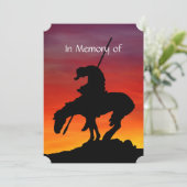 メモリアル招待状ファースト・ネーション先住民 招待状 (スタンド正面)