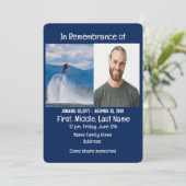 メモリアル招待状フライボード 招待状 (スタンド正面)