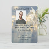 メモリアル招待状ブライトエンジェルインスカイ 招待状 (スタンド正面)