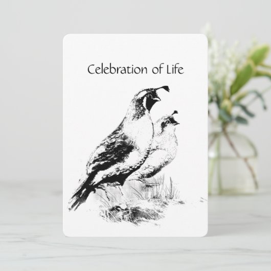 メモリアル招待状ヴィンテージカリフォルニアウイル 招待状 (スタンド正面)