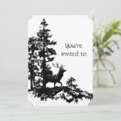 メモリアル招待状男らしスタグディアアート 招待状 (スタンド正面)