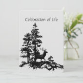 メモリアル招待状男らしスタグディアアート 招待状 (スタンド正面)