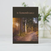 メモリアル招待状自然歩道トレイル 招待状 (スタンド正面)