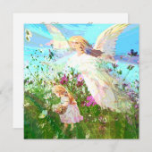 メモリアル招待状 |ガーディアンエンジェル 招待状 (正面/裏面)