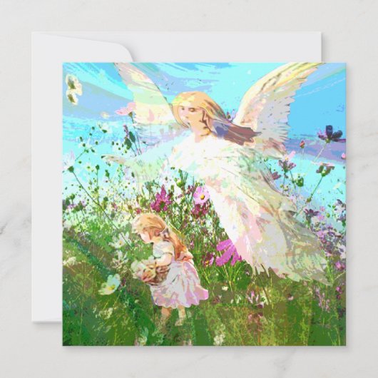 メモリアル招待状 |ガーディアンエンジェル 招待状 (正面)