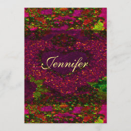 メモリアル招待状 |バラハート 招待状