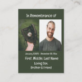 メモリアル棋士 名刺 (正面)