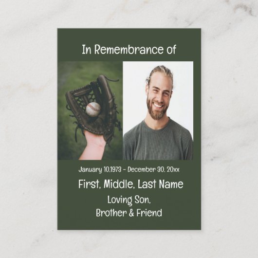 メモリアル棋士 名刺 (正面)