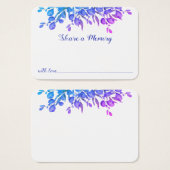 メモリアル植物葉共有Aメモリカード (正面&裏面)