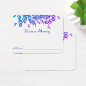 メモリアル植物葉共有Aメモリカード (デスク)