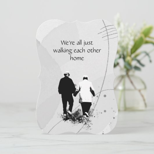 メモリアル歩くお互いホーム引用文 招待状 (スタンド正面)