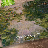 メモリアル死別ウォーターリリー悔やみや弔慰 カード