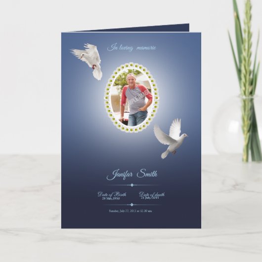 メモリアル番組テンプレート プログラム (正面)