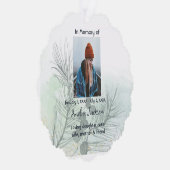 メモリアル祈りの言葉カードスプルースボウグリーナリー自然 オーナメントカード (右)