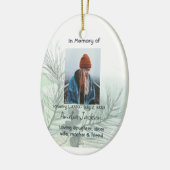 メモリアル祈りの言葉カードスプルースボウグリーナリー自然 セラミックオーナメント (左)