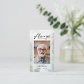 メモリアル祈りの言葉カード |フォレスト コーリングカード (スタンド正面)