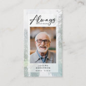 メモリアル祈りの言葉カード |フォレスト コーリングカード (正面)