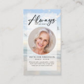 メモリアル祈りの言葉カード |海 コーリングカード (正面)