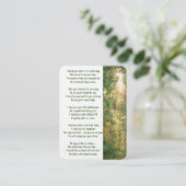 メモリアル祈りの言葉サンシャインフォレスト 名刺 (スタンド正面)