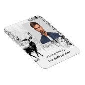 メモリアル祈りの言葉スタグディアフォレストウィンターワイルド マグネット (右側)