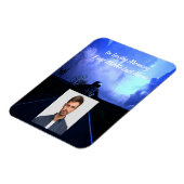 メモリアル祈りの言葉バイクバイクもしくは自転車に乗る人 マグネット (左側)